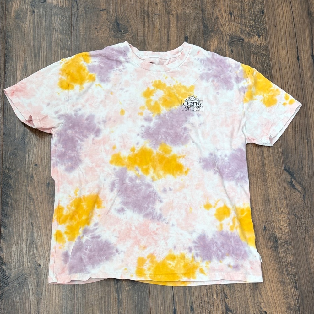 Vans Tie-Dye Tee with Logo